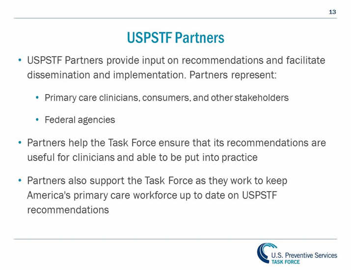 Understanding How The USPSTF Works: USPSTF 101 | United States ...